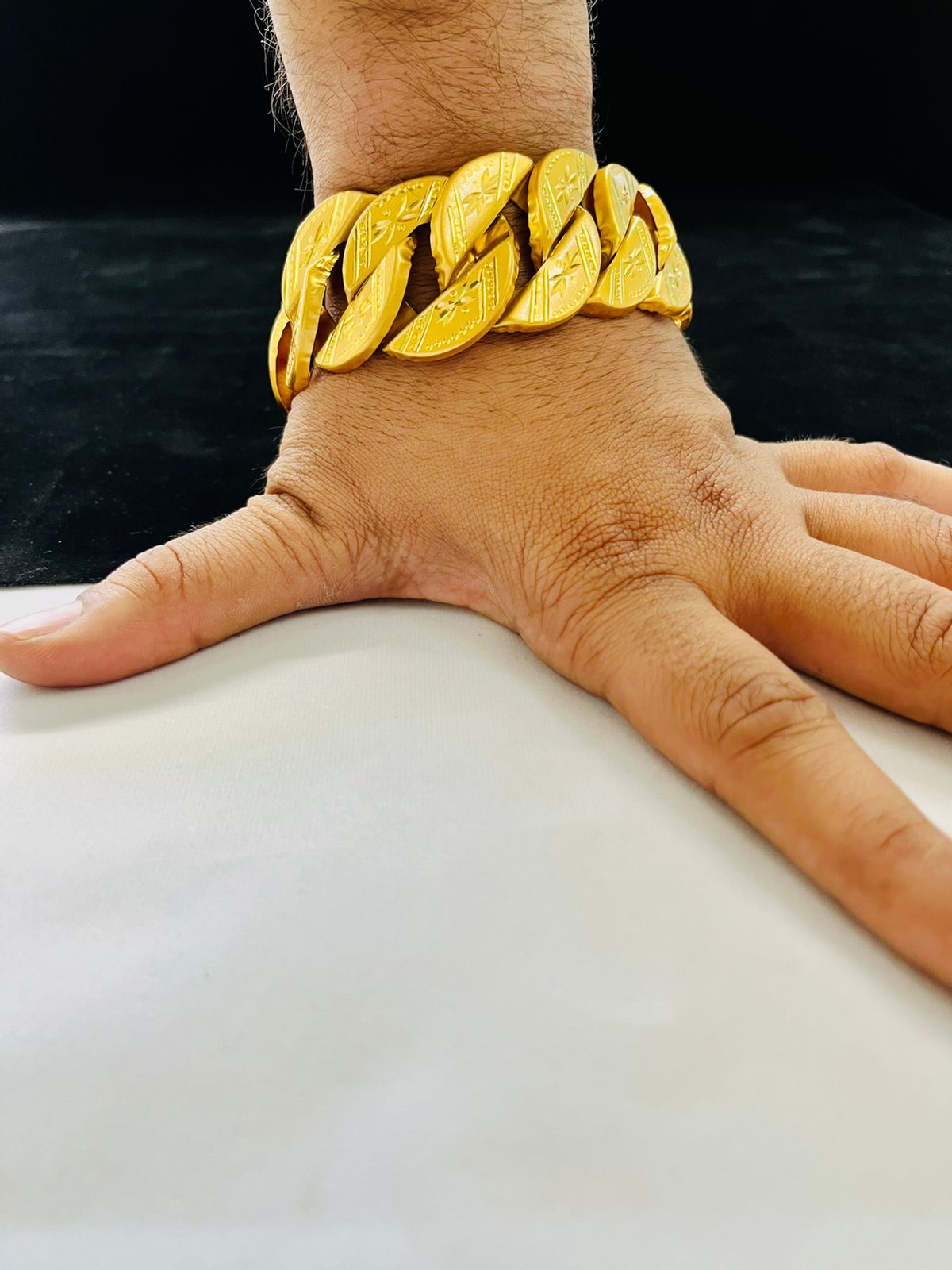 GOLD FORMING POKAL BRACELET FOR MEN DESIGN A15