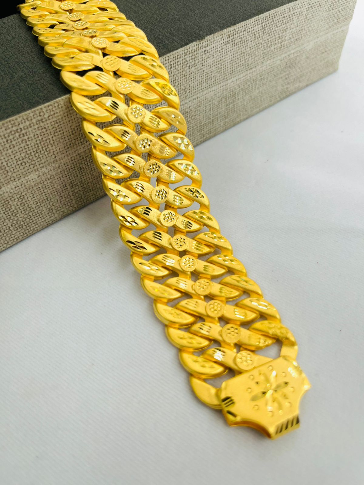 2 LINE SINGAPURI BRACELET FOR MEN DESIGN A18