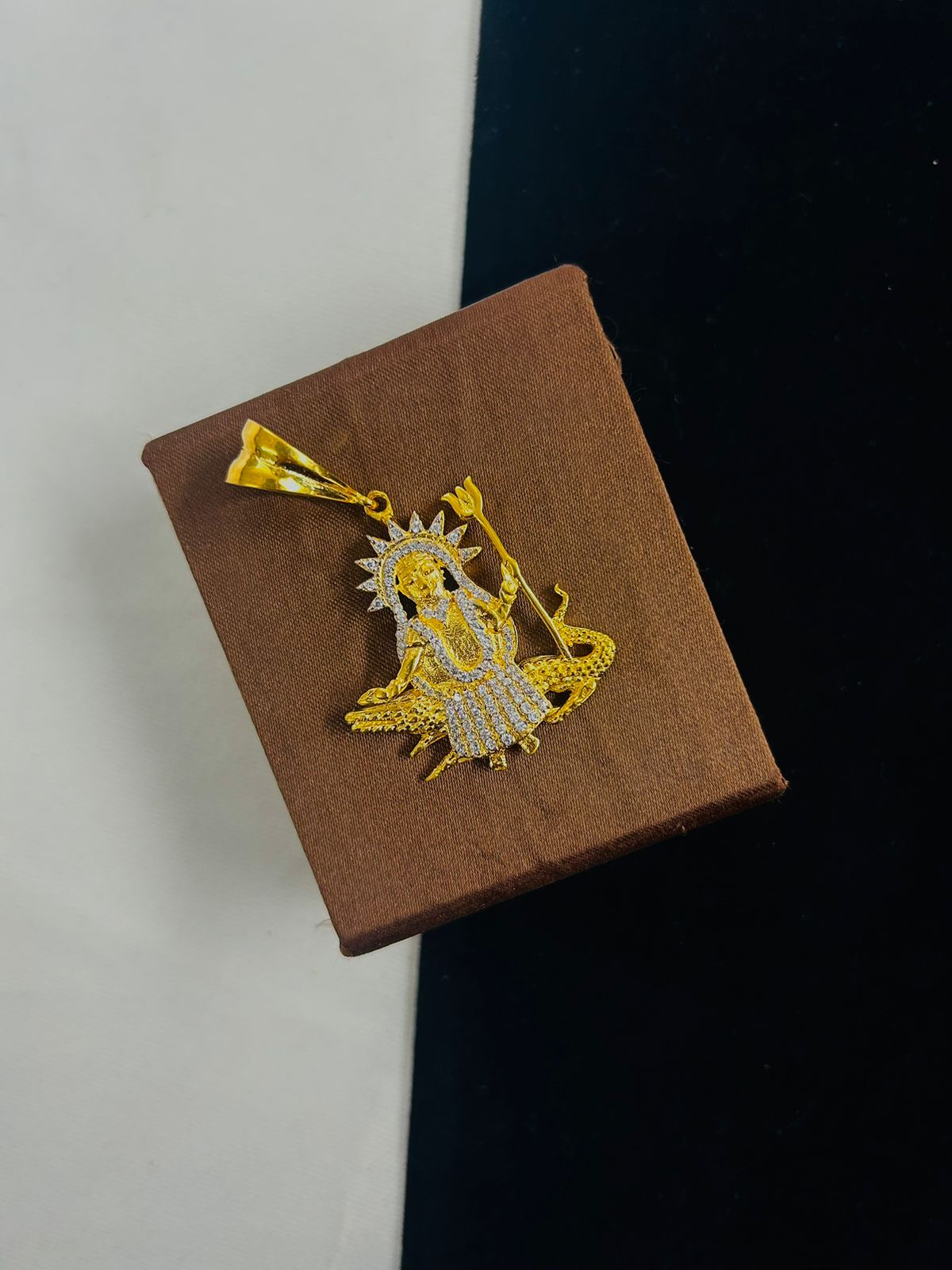 KHODIYAR MAA PENDANT FOR MEN DESIGN A-1