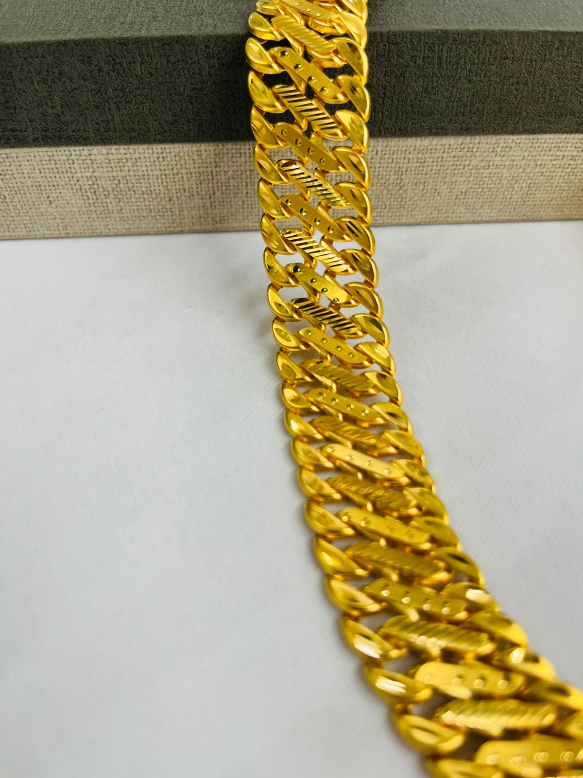 2 LINE SINGAPURI CHAIN FOR MEN DESIGN-A6