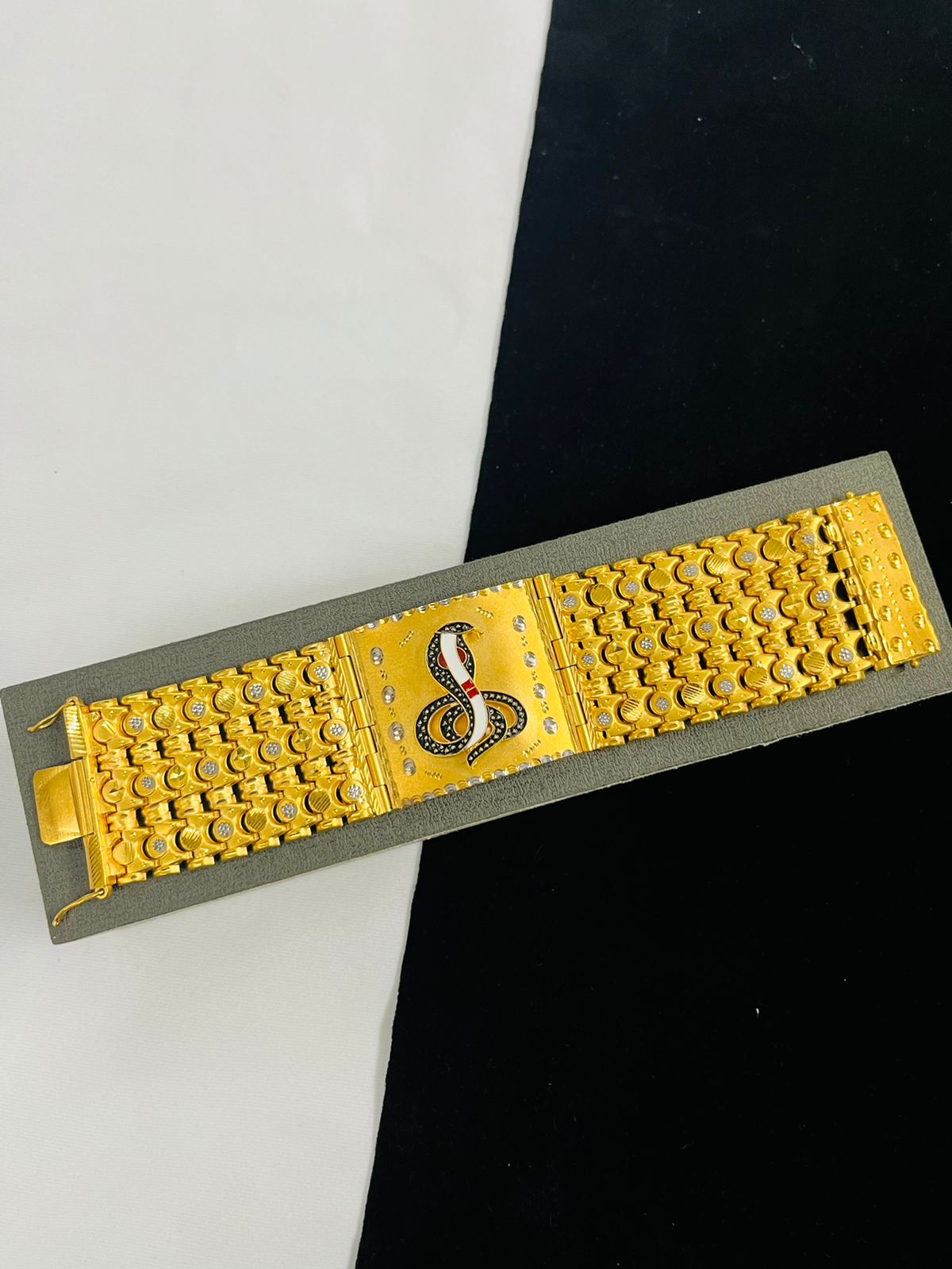 3 LINE GOGA BAHUBALI BRACELET FOR MEN DESIGN A26