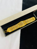1 GRAM GOLD FORMING BRACELET FOR MEN DESIGN A-31