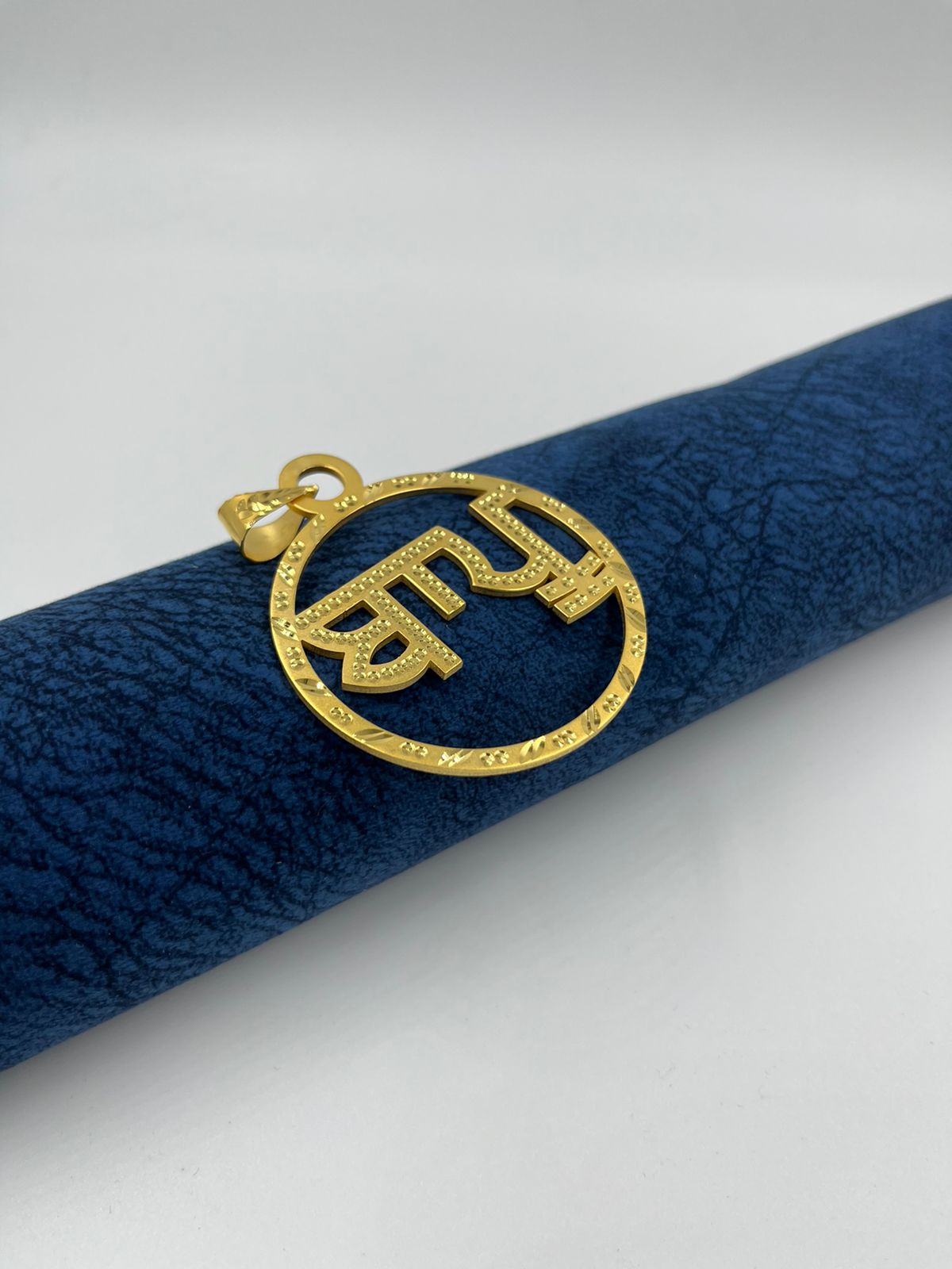 1 GRAM GOLD FORMING SARDAR"BAPU" PENDANT FOR MEN DESIGN A-16