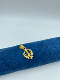 1 GRAM GOLD FORMING KHANDA PENDANT FOR MEN DESIGN A-23