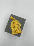 1 GRAM GOLD FORMING GOD SHIVAY MURTI PENDANT FOR MEN DESIGN A-25