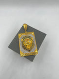 1 GRAM GOLD FORMING LION PENDANT FOR MEN DESIGN A-77