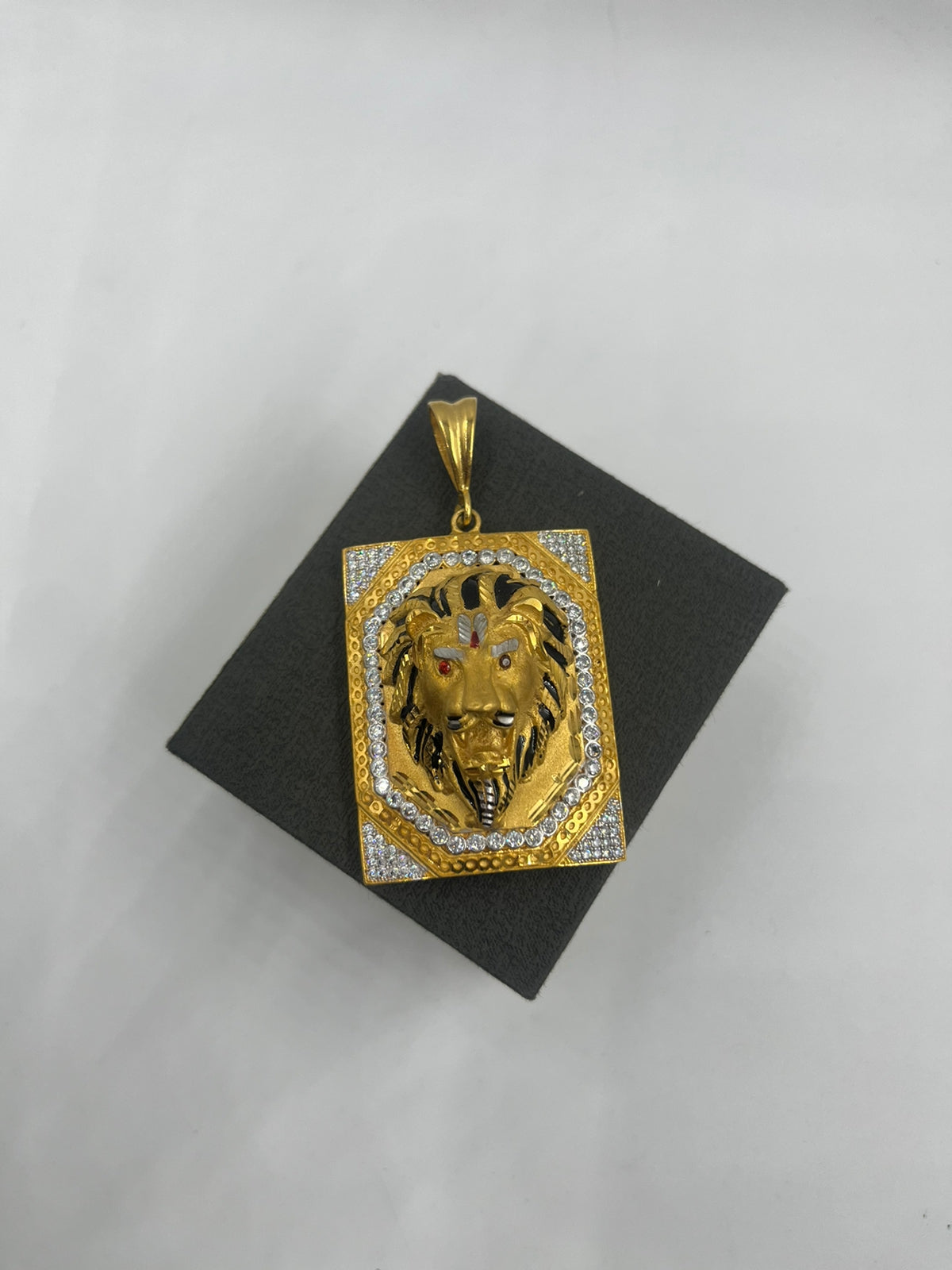 1 GRAM GOLD FORMING LION PENDANT FOR MEN DESIGN A-80