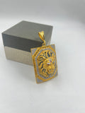 1 GRAM GOLD FORMING LION PENDANT FOR MEN DESIGN A-80