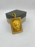 1 GRAM GOLD FORMING LION PENDANT FOR MEN DESIGN A-104