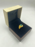 1 GRAM GOLD FORMING GRAM DIAMOND (PANNA) RING FOR MEN DESIGN A-16