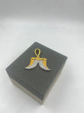 1 GRAM GOLD PLATING 2 LINE NAIL PENDANT FOR MEN DESIGN A-2