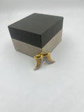 1 GRAM GOLD PLATING 2 LINE NAIL PENDANT FOR MEN DESIGN A-2