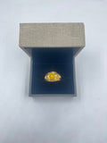 1 GRAM GOLD PLATING GURU DIAMOND RING FOR MEN DESIGN A-109