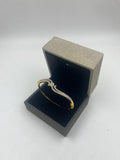 1 GRAM GOLD PLATED WITH DIAMOND DELICATE KADA FOR WOMEN DESIGN A-1