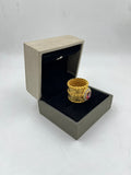 1 GRAM GOLD PLATING MEN DIAMOND RING FOR MEN DESIGN A-254