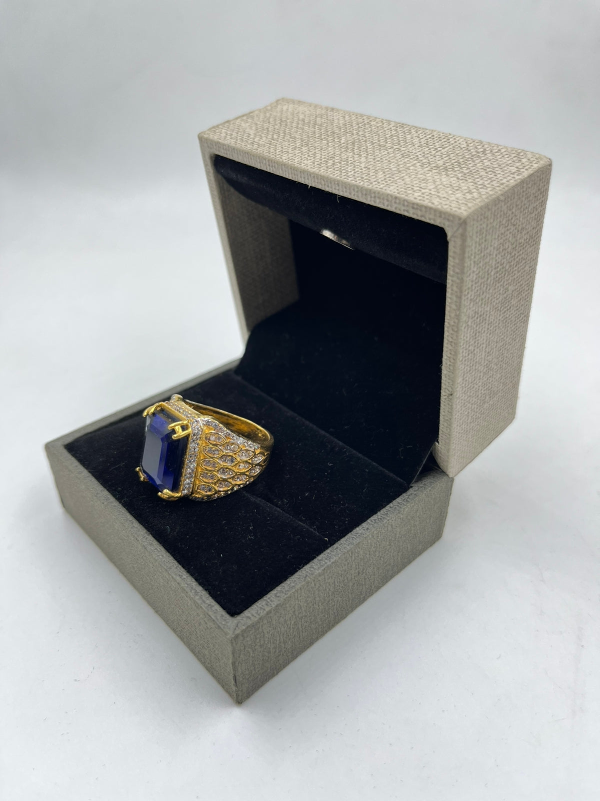 1 GRAM GOLD PLATING DIAMOND RING FOR MEN DESIGN A-261