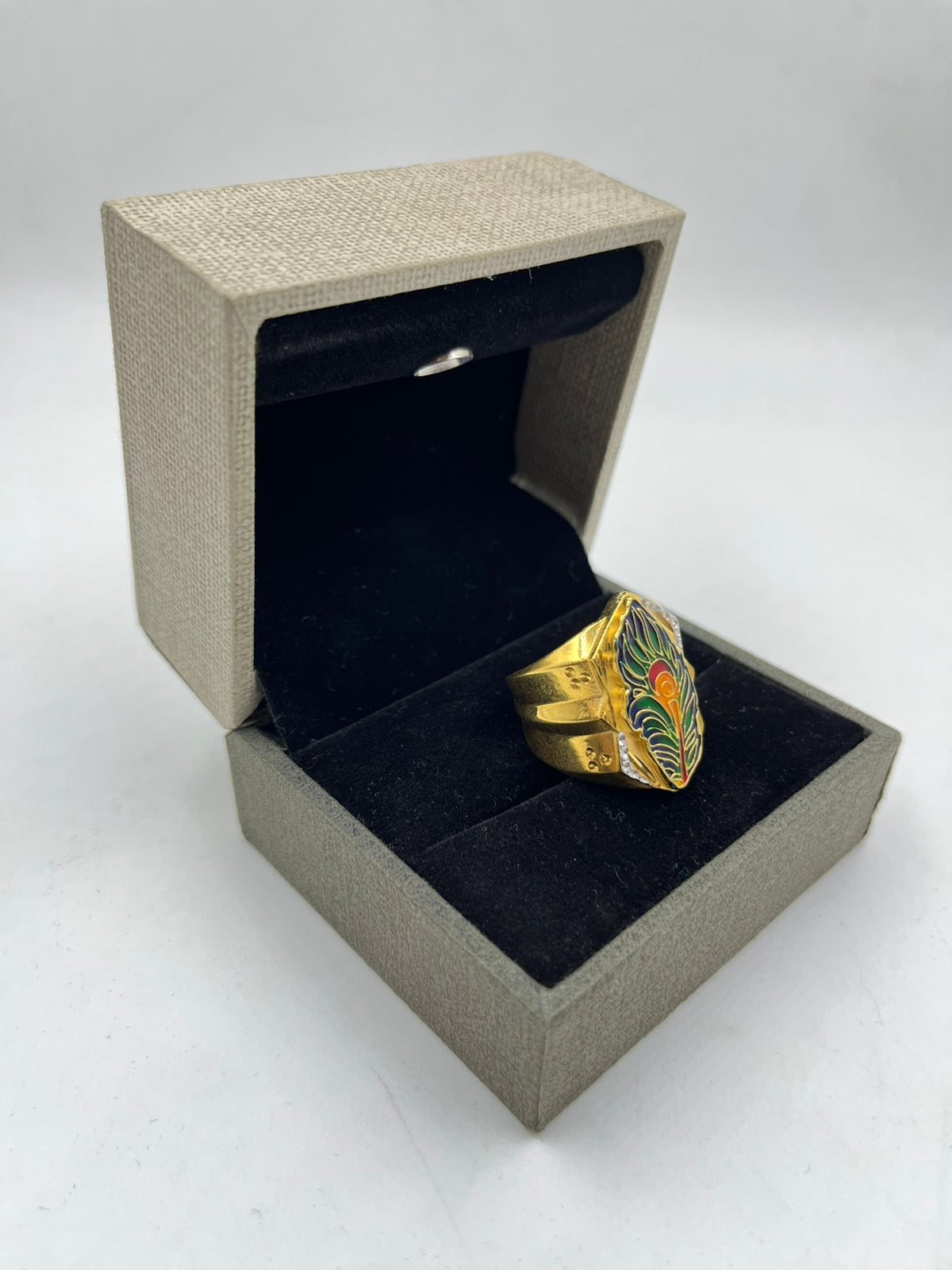 1 GRAM GOLD PLATING MORPINCH RING FOR MEN DESIGN A-262