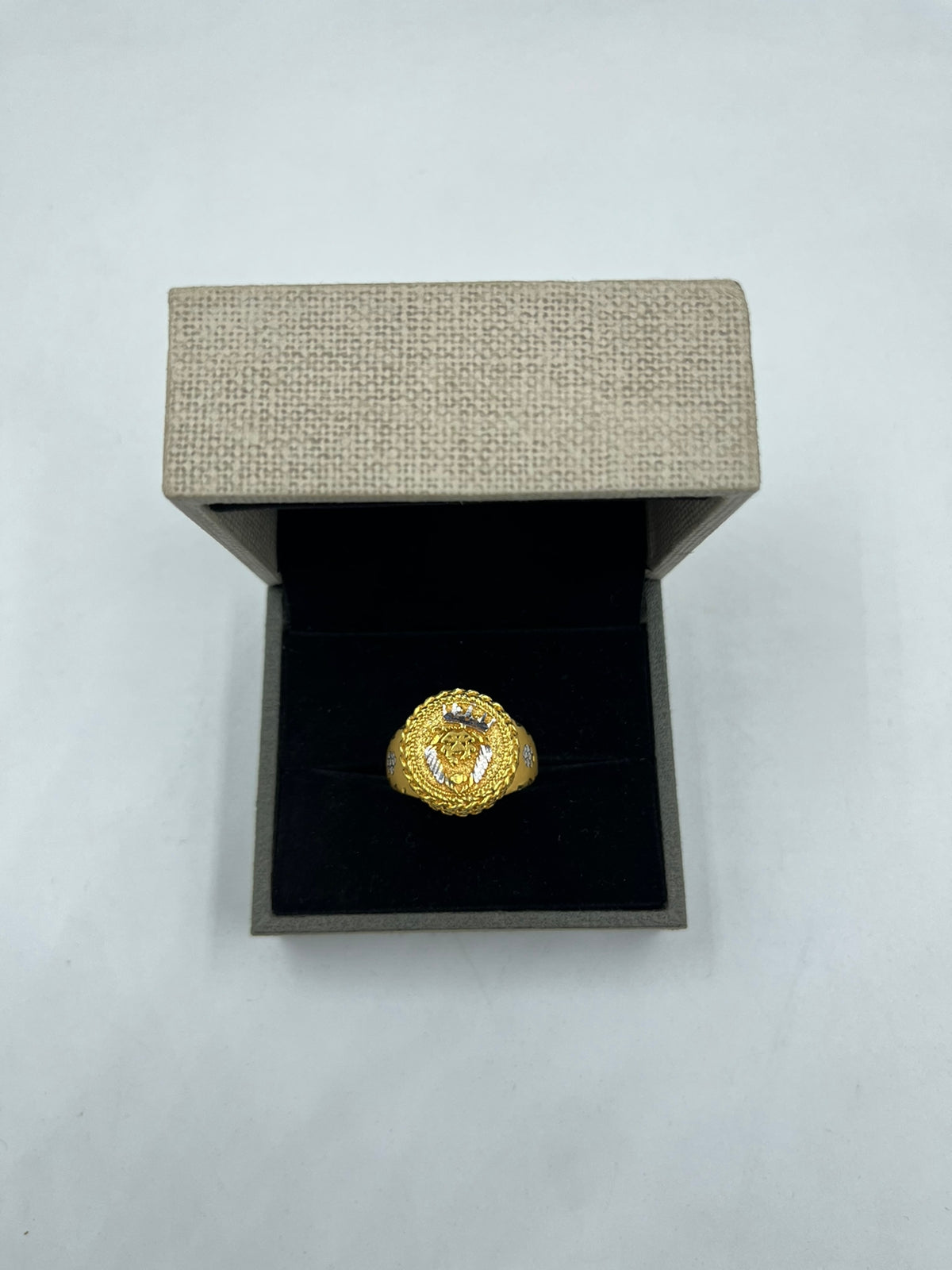 1 GRAM GOLD PLATING LION RING FOR MEN DESIGN A-266