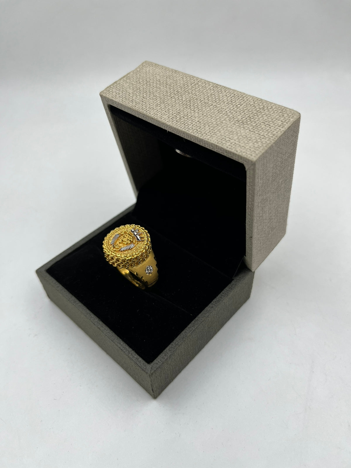 1 GRAM GOLD PLATING LION RING FOR MEN DESIGN A-266