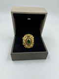 1 GRAM GOLD PLATING RAJWADI NAZRANA RING FOR MEN DESIGN A-273