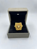 1 GRAM GOLD PLATING LION FACE RING FOR MEN DESIGN A-302
