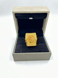 1 GRAM GOLD PLATING GODSHANKAR RING FOR MEN DESIGN A-303