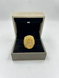 1 GRAM GOLD PLATING OM WITH MORPINCH RING FOR MEN DESIGN A-312