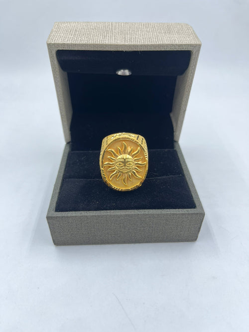 1 GRAM GOLD PLATING SURYA RING FOR MEN DESIGN A-316