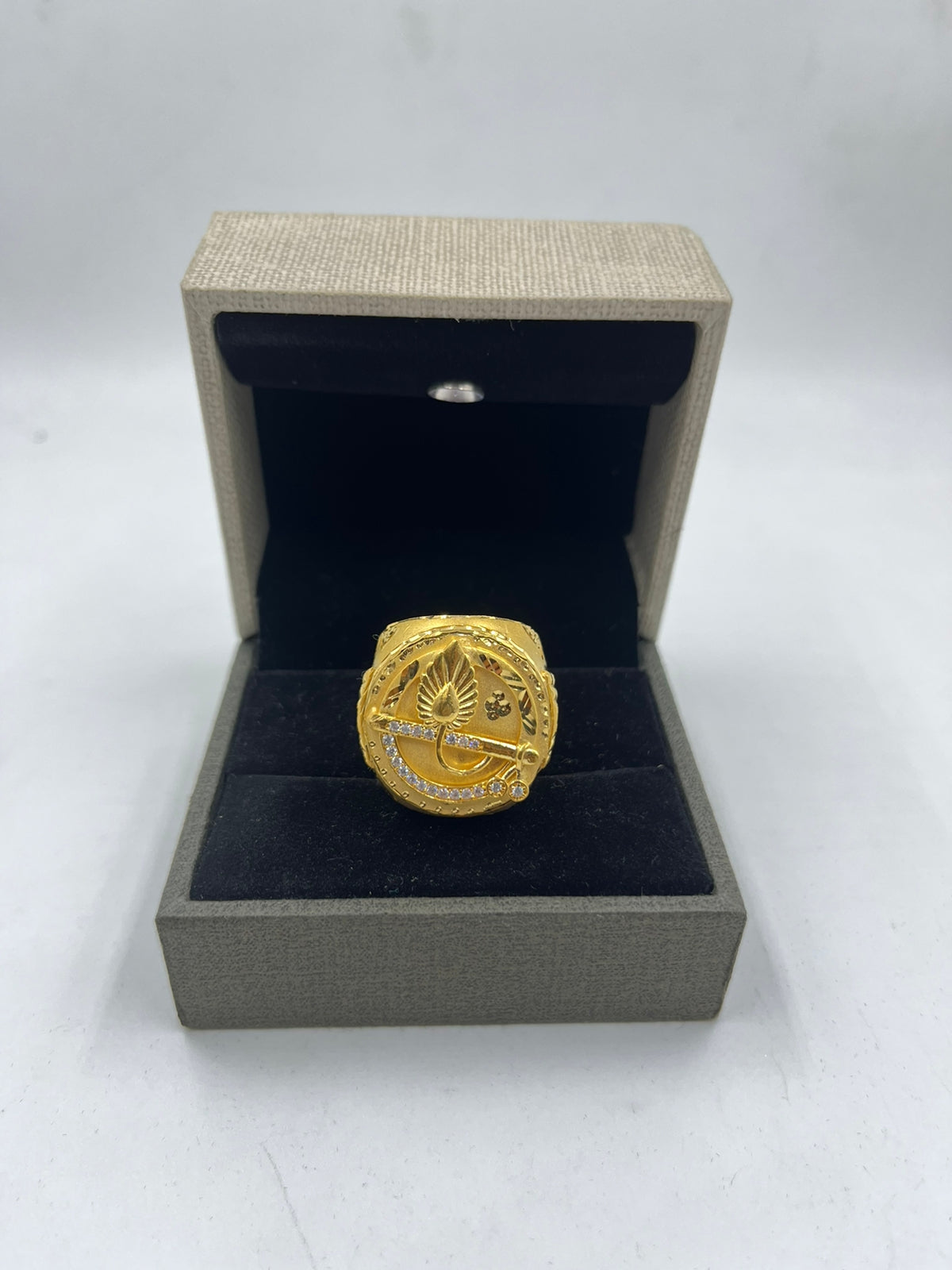 1 GRAM GOLD PLATING MORPINCH RING FOR MEN DESIGN A-320
