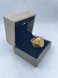 1 GRAM GOLD PLATING LION FACE RING FOR MEN DESIGN A-348