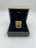 1 GRAM GOLD PLATING RADHE KRISHNA RING FOR MEN DESIGN A-349