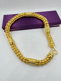 1 GRAM GOLD PLATING RAJWADI GOP CHAIN FOR MEN DESIGN A-216