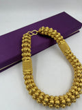 1 GRAM GOLD PLATING RAJWADI GOP CHAIN FOR MEN DESIGN A-220