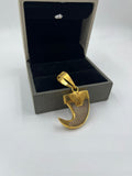 1 GRAM GOLD PLATING NAIL PENDANT FOR MEN DESIGN A-13