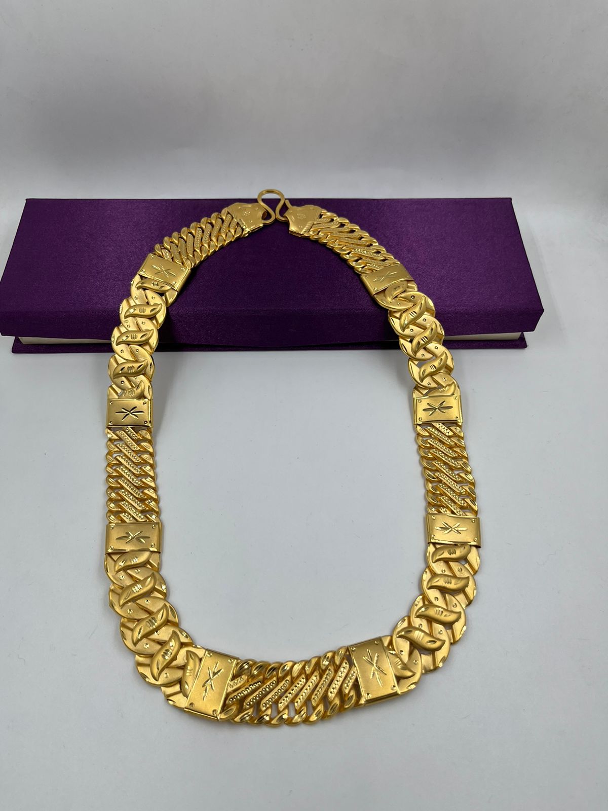 Men's gold plated heavy shop chain