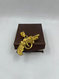 1 GRAM GOLD PLATING PISTOL PENDANT FOR MEN DESIGN A-128