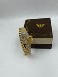 1 GRAM GOLD PLATING GANPATI BAPPA DIAMOND KADA FOR MEN DESIGN A-4
