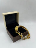 1 GRAM GOLD PLATING JAGUAR DIAMOND KADA FOR MEN DESIGN A-15