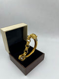 1 GRAM GOLD PLATING JAGUAR DIAMOND KADA FOR MEN DESIGN A-15
