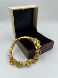 1 GRAM GOLD PLATING JAGUAR DIAMOND KADA FOR MEN DESIGN A-15