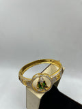 1 GRAM GOLD PLATING GANPATI DIAMOND KADA FOR MEN DESIGN A-17