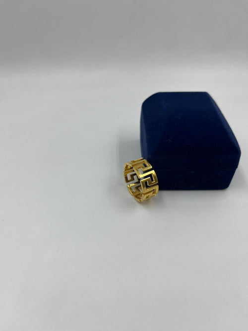 1 GRAM GOLD PLATING FANCY RING FOR MEN DESIGN A-360
