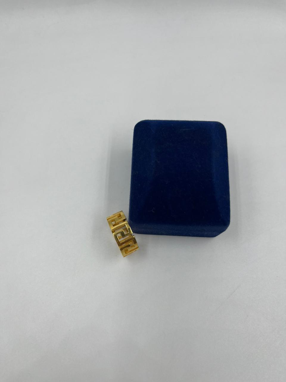 1 GRAM GOLD PLATING FANCY RING FOR MEN DESIGN A-360