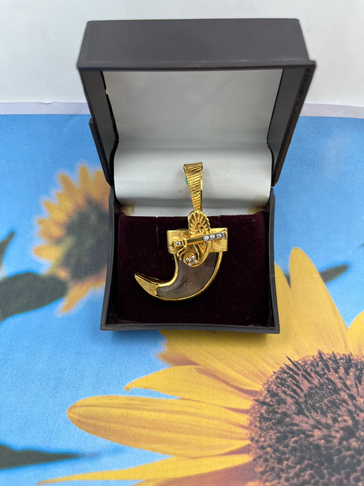 1 GRAM GOLD PLATING MORLI NAIL PENDANT FOR MEN DESIGN A-28