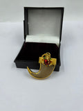 1 GRAM GOLD PLATING GANPATI NAIL PENDANT FOR MEN DESIGN A-37