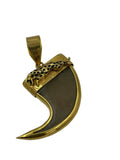 1 GRAM GOLD PLATING JAGUAR NAIL PENDANT FOR MEN DESIGN A-46