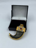 1 GRAM GOLD PLATING DIAMOND NAIL PENDANT FOR MEN DESIGN A-48
