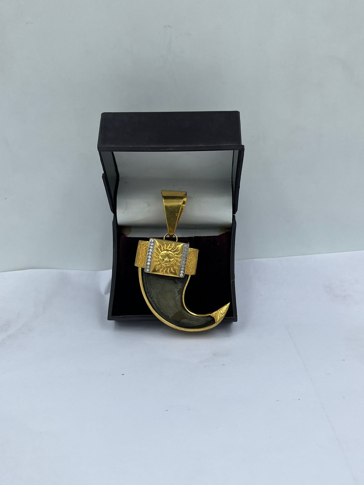 1 GRAM GOLD PLATING SURYA NAIL PENDANT FOR MEN DESIGN A-50