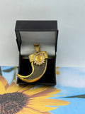 1 GRAM GOLD PLATING SURYA NAIL PENDANT FOR MEN DESIGN A-53
