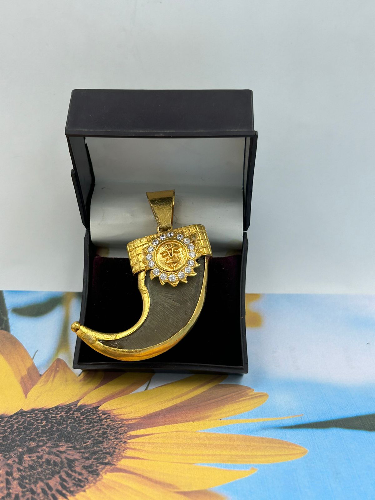 1 GRAM GOLD PLATING SURYA NAIL PENDANT FOR MEN DESIGN A-53